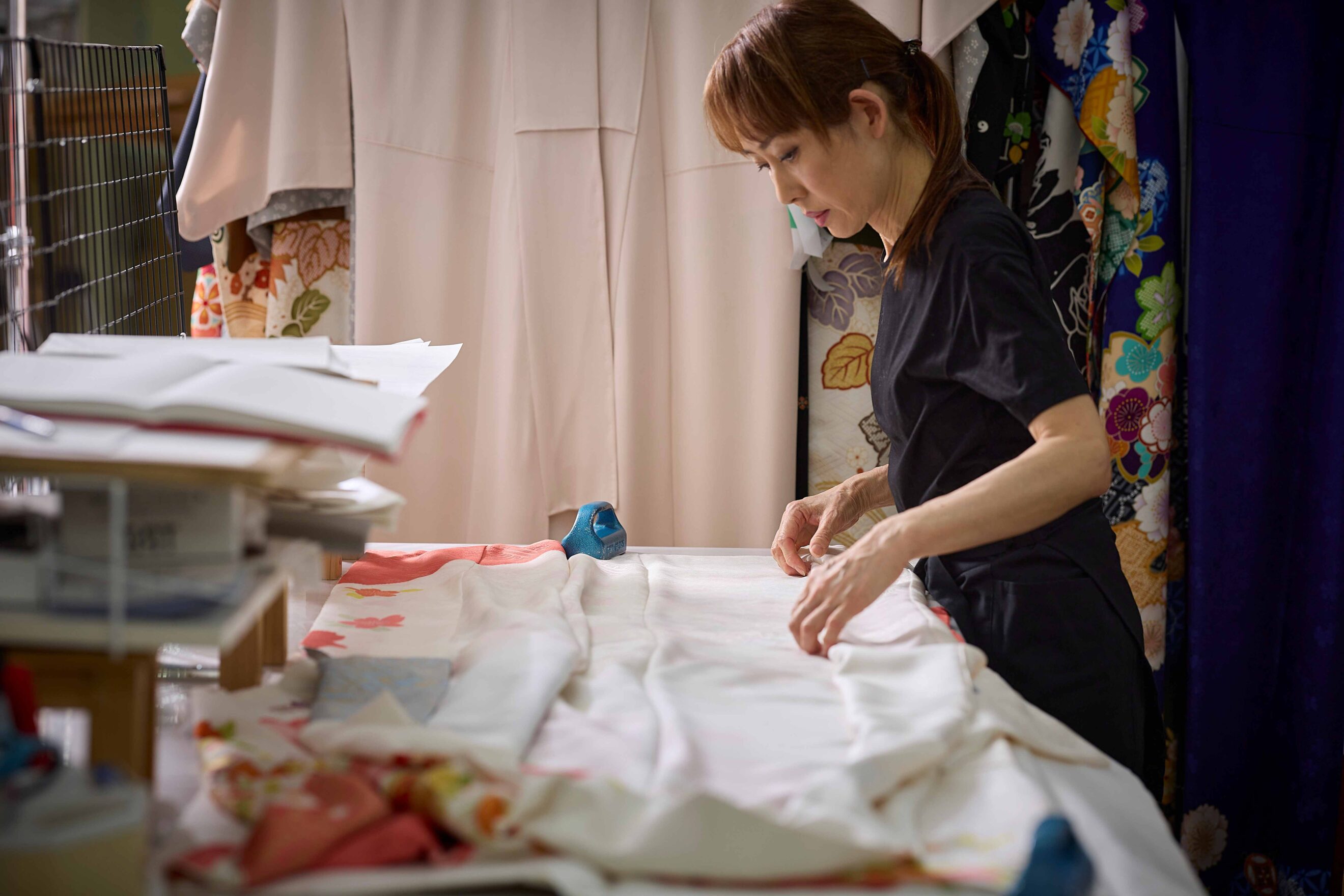 浴衣や振袖のクリーニングの確認の写真