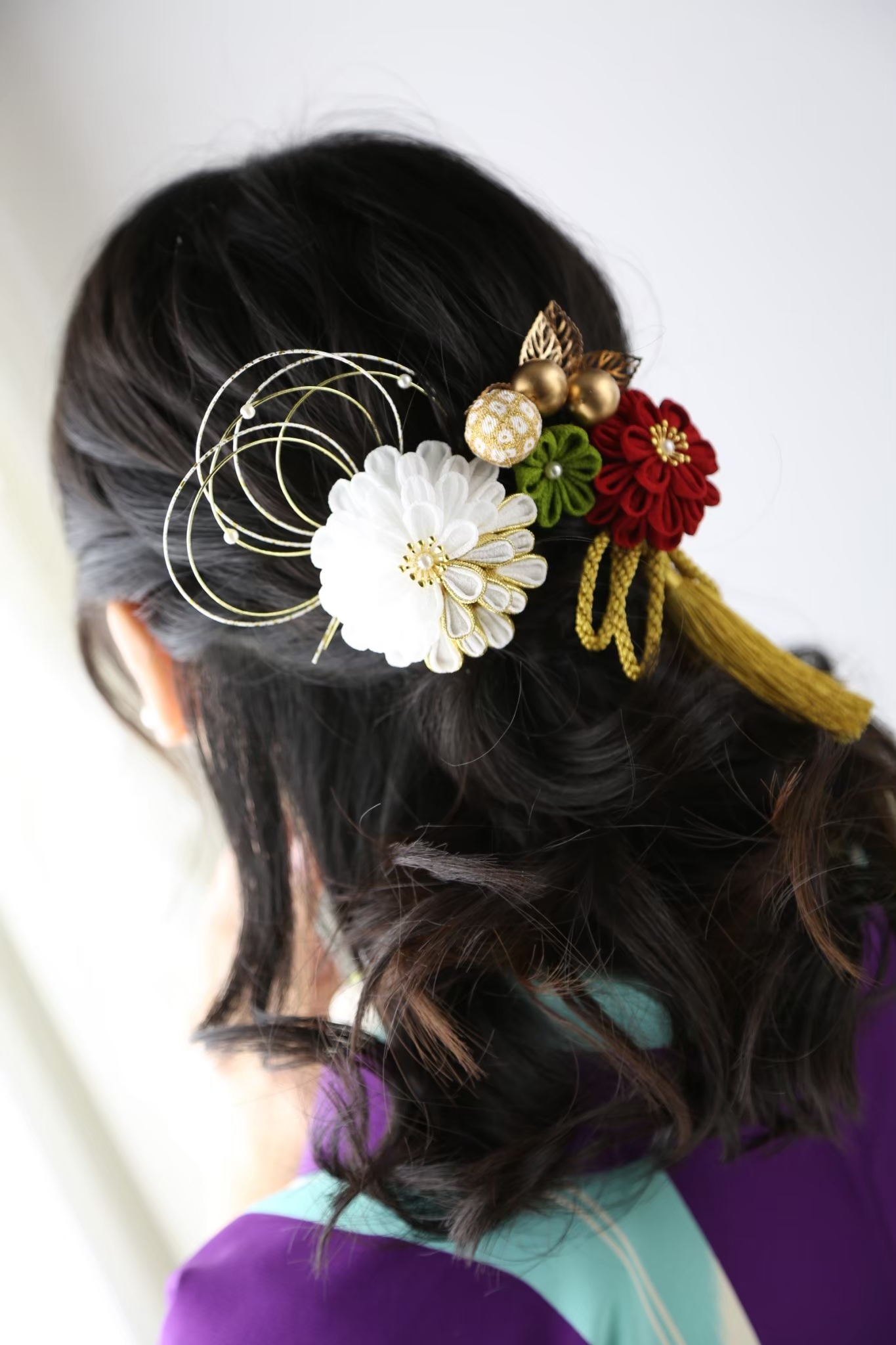 小学生袴レンタルヘアセットアレンジ