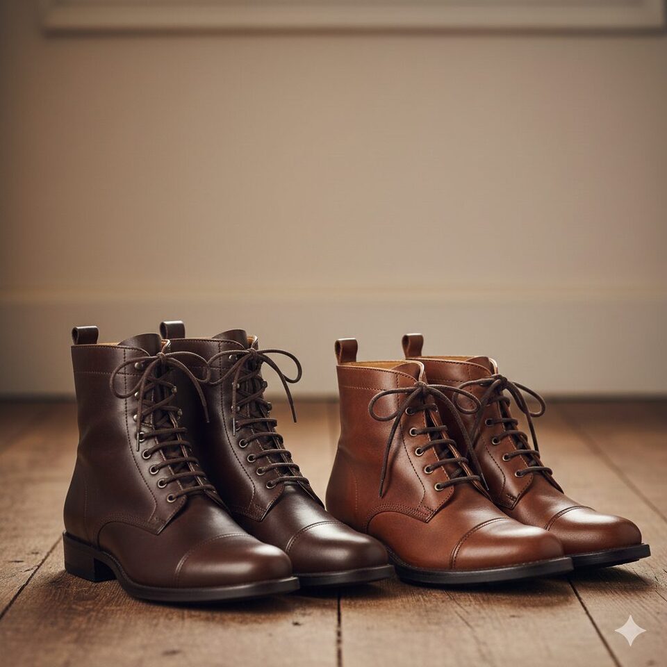 卒業式で使うブーツの写真