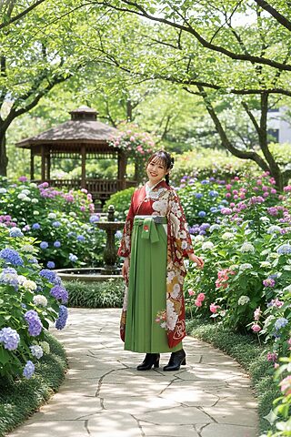 卒業袴レンタル、小学生袴レンタル、東高袴レンタル、高校生袴レンタルの写真